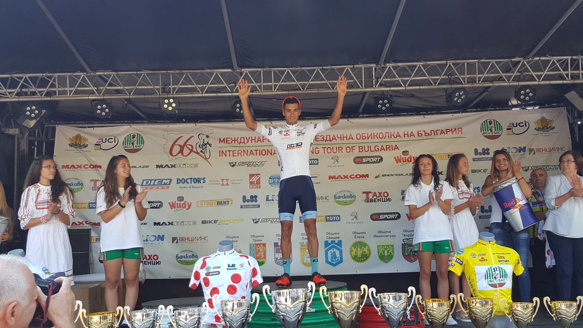 Nico Tivani líder entre los sub23 en el Tour de Bulgaria