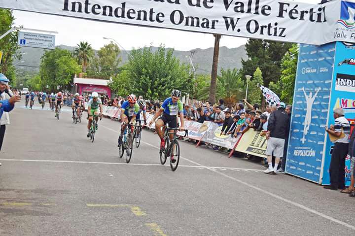Emiliano Contreras, el ganador de la Vuelta a Valle Fértil