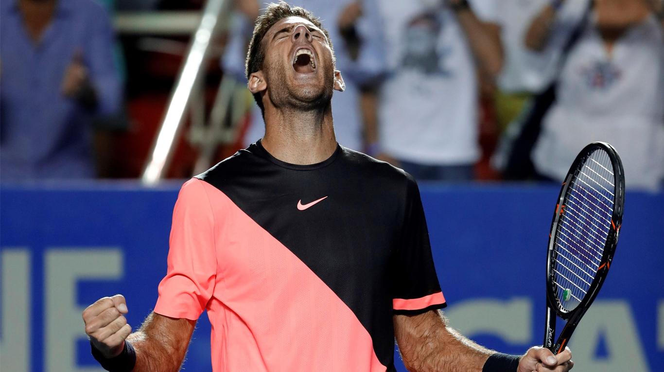 Del Potro campeón en Acapulco