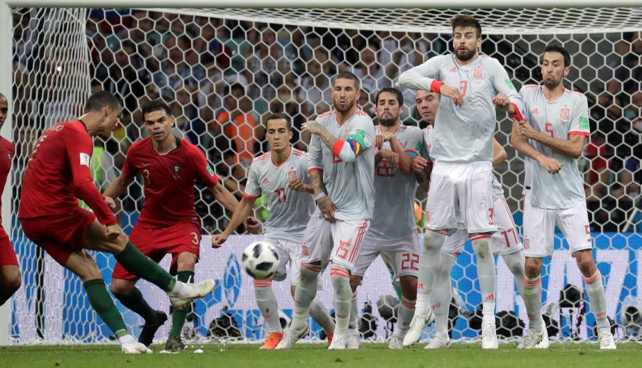 Goles Portugal – España