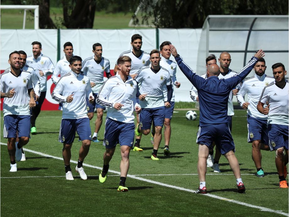 Entrenamiento de la Selección