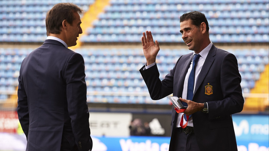 Fernando Hierro, el sucesor de Lopetegui