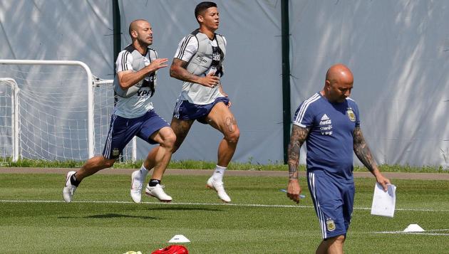 Ultimo entrenamiento pensando en Nigeria