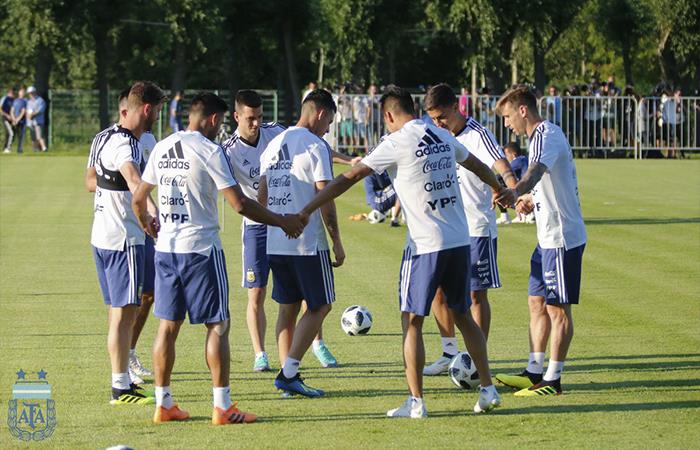 Argentina volvió a los trabajos pensando en Francia