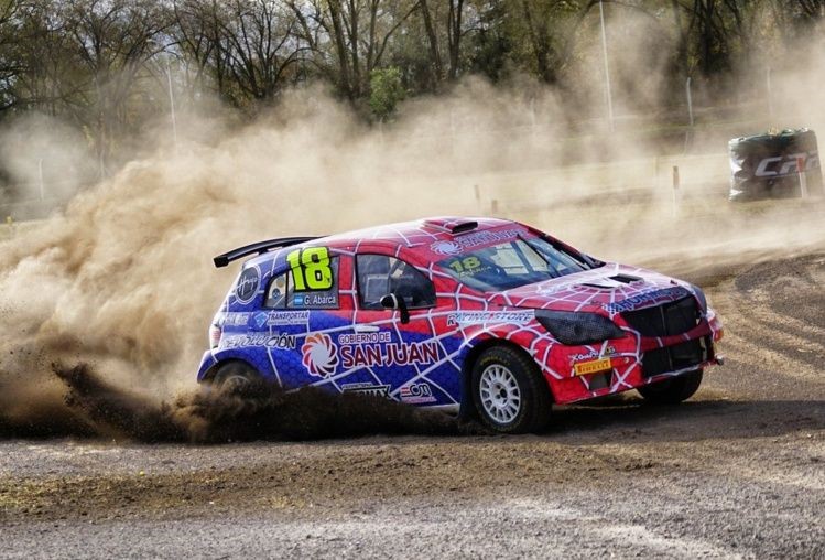 ABARCA CORRE EN EL RALLY CROSS