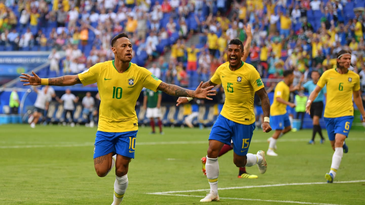 Brasil supero a México y pasa a 4tos
