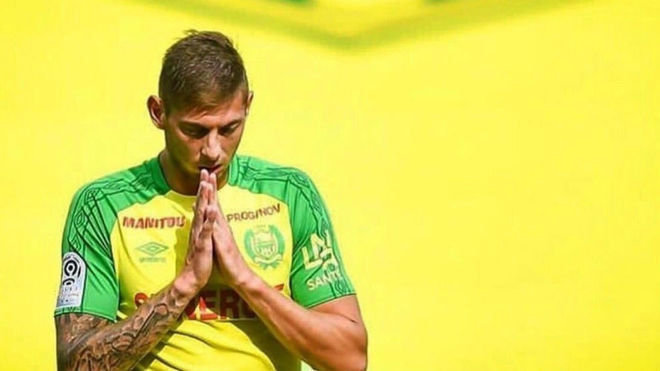 Continúa la búsqueda de Emiliano Sala