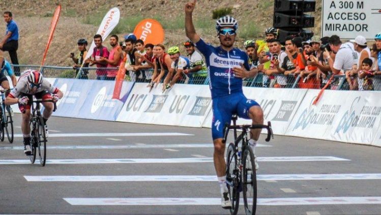 Julian Alaphilippe se quedó con la segunda etapa de la Vuelta a San Juan