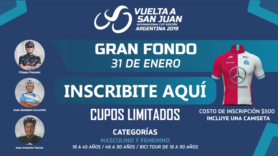 La Vuelta a SJ tiene su día de descanso pero llega la Gran Fondo