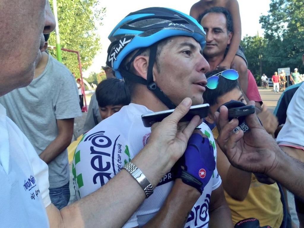 Willy Lucero ganó en Junín y Dani Díaz es el nuevo líder de la Vuelta de Mendoza