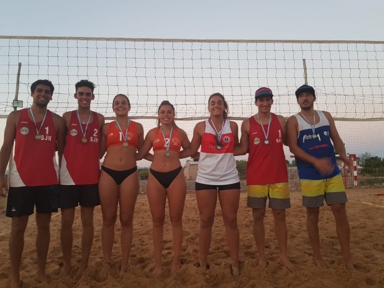 Se definieron las duplas que representaran a San Juan en los Juegos de Playa