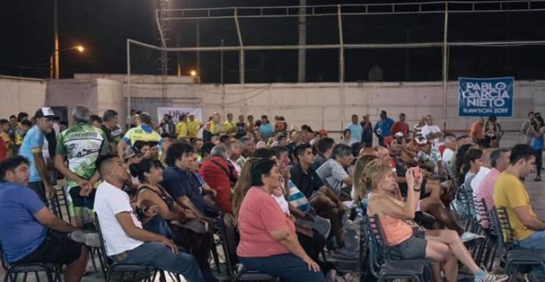 La 15° Vuelta Master de Ciclismo y los equipos, se presentaron en Rawson
