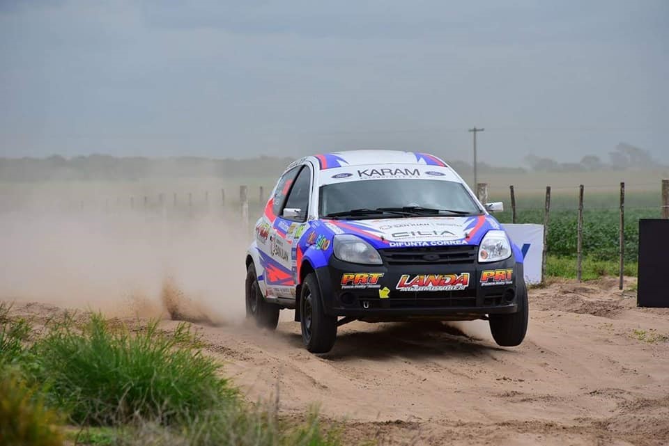 Landa terminó sexto en la primera fecha del Rally Argentino