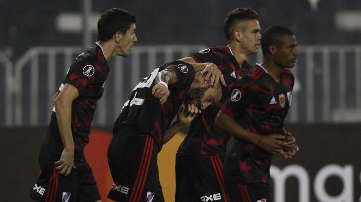 En Chile, River le ganó a Palestino y avanzó a octavos