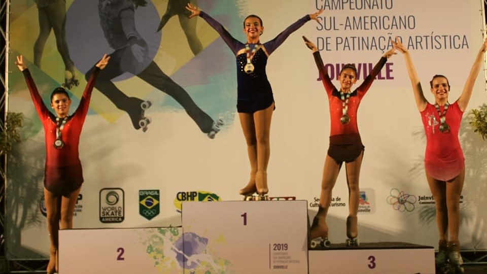 Patinaje Artístico: San Juan brilló en el Sudamericano de Brasil