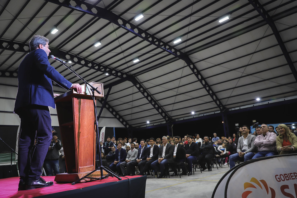 En Media Agua, se inauguró el décimo segundo techado