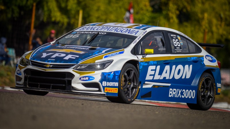 Canapino dominó las Pruebas Libres de Súper TC en El Villicum