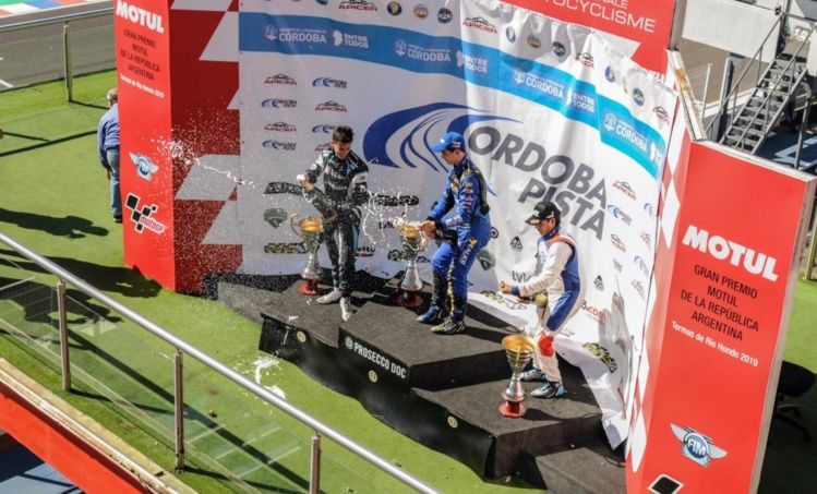 Tobías Martínez se subió al podio en Termas de Río Hondo