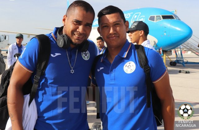 La Selección de Nicaragua llegó a San Juan