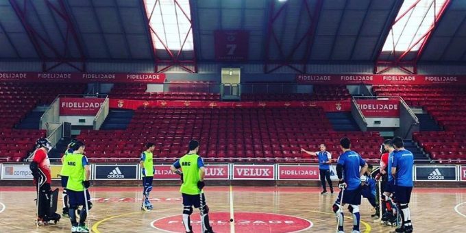 La Selección Argentina ya realizó el primer entrenamiento en Lisboa
