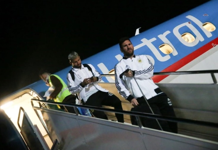 LLEGÓ LA SELECCIÓN A SAN JUAN