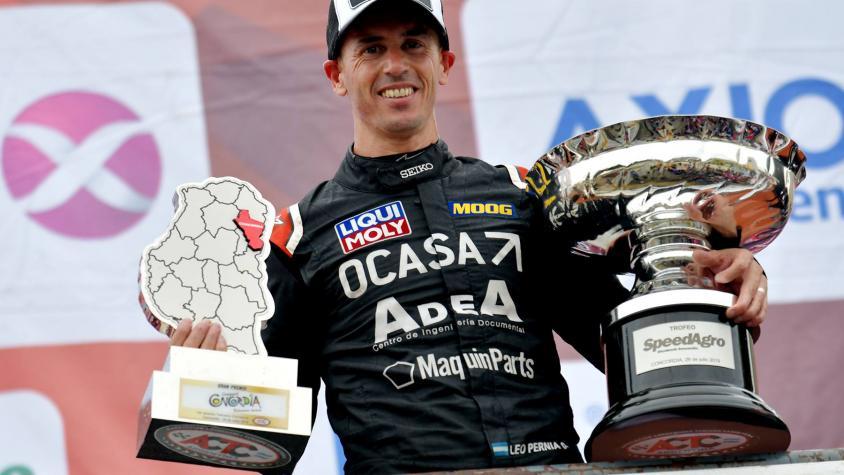 Leonel Pernía ganó de punta a punta en Concordia y Della Motta fue 36º