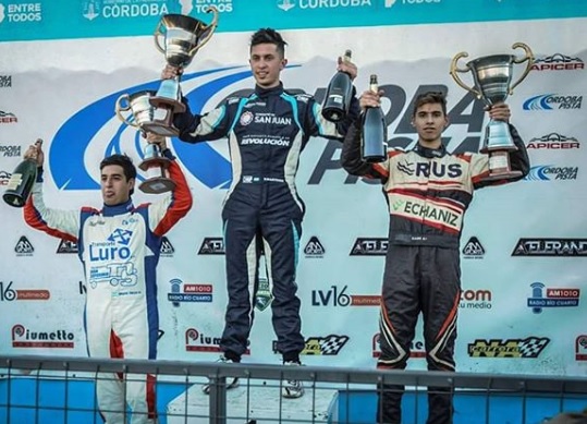 Fin de semana perfecto para Tobías Martínez en Córdoba
