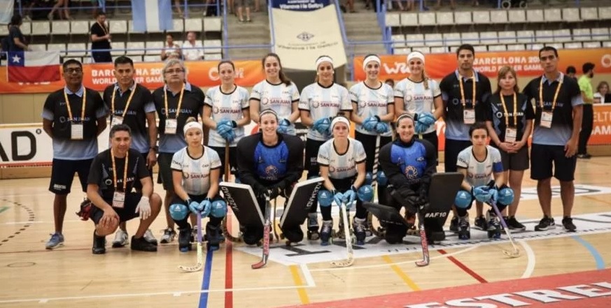Las Águilas debutaron con victoria en el Mundial de hockey patín