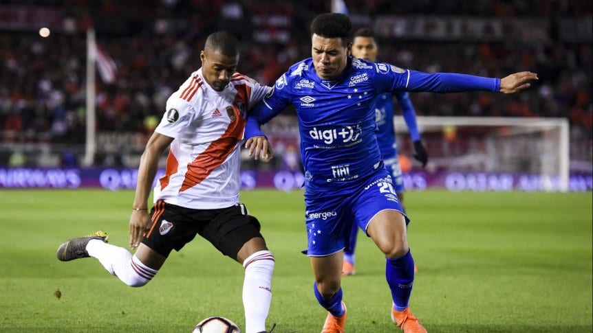 River empató ante Cruzeiro y erró un penal en la última jugada