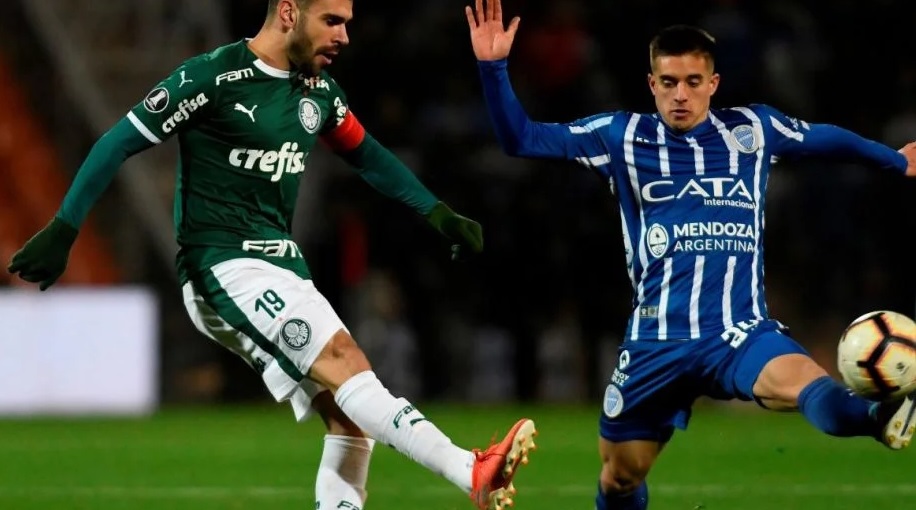 Godoy Cruz ganaba 2-0 pero Palmeiras se recuperó y lo empató