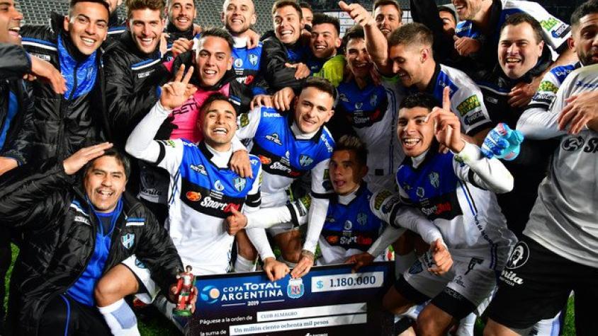 La cargada de un jugador de Almagro a Boca