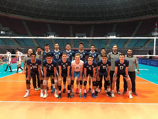 Argentina cayó en cuatro sets con Egipto en la continuidad del Mundial Sub 19