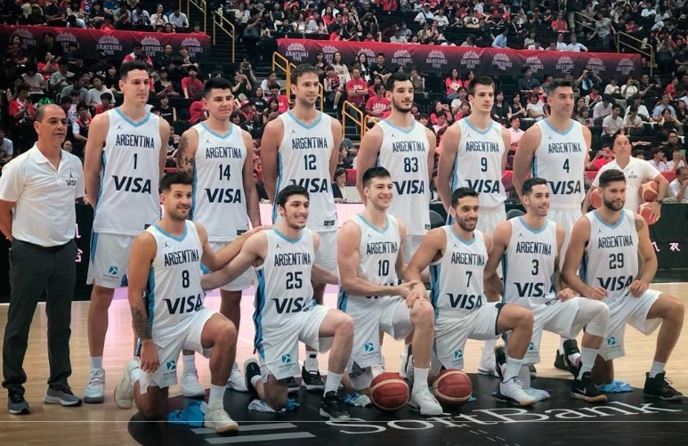 Argentina venció a Japón en la previa del Mundial de Básquet
