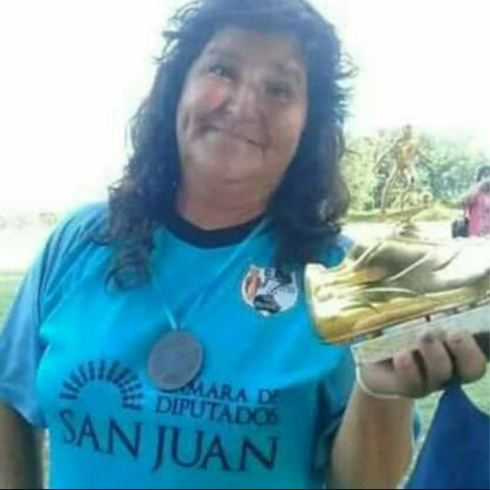 Falleció Fany Zárate, una histórica jugadora del fútbol sanjuanino