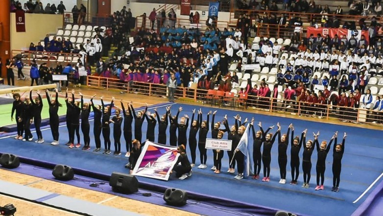 Las gimnastas sanjuaninas coparon La Serena