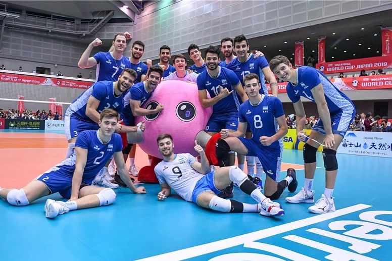Vóley: Argentina venció a Egipto en la Copa del Mundo