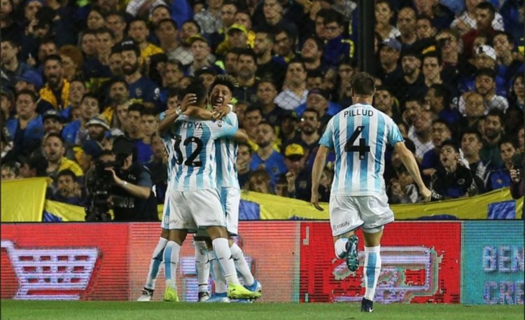 Racing cortó el invicto de Boca y es escolta