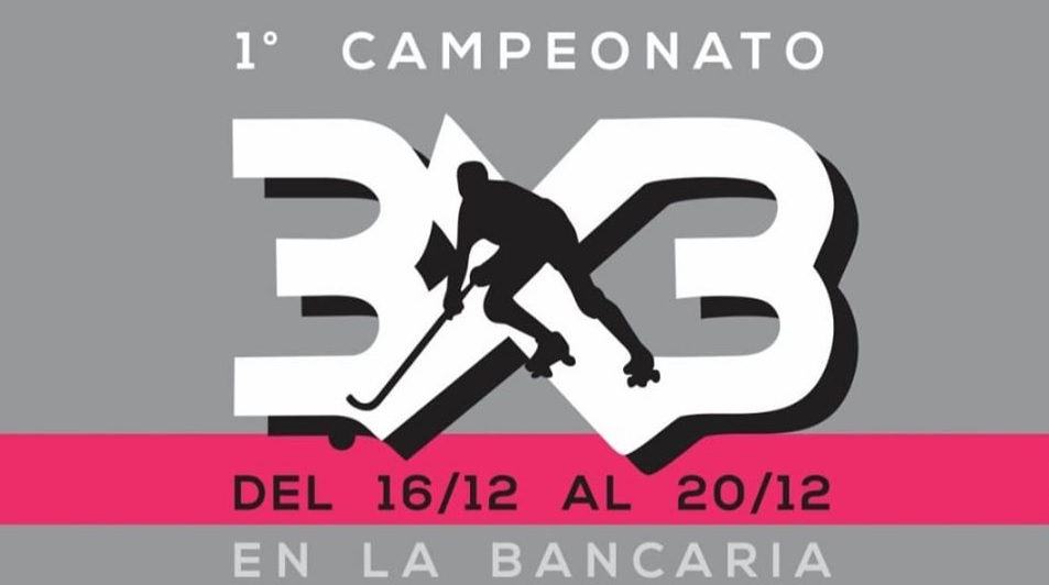 La Bancaria recibe el primer torneo 3×3 de Hockey Sobre Patines