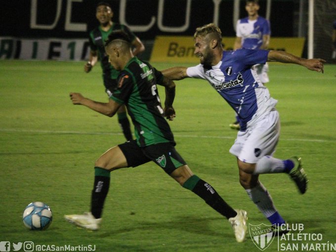 A San Martín se le escapó el triunfo sobre el final