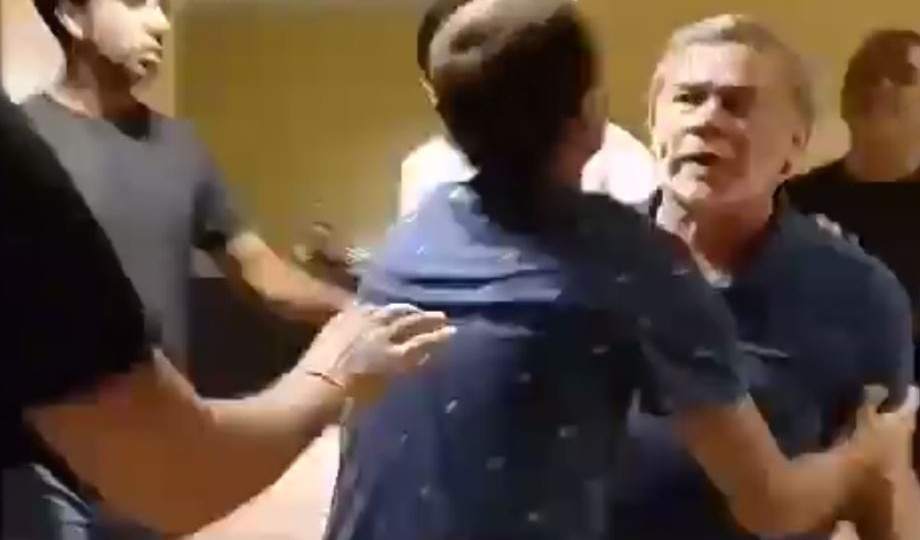 VIDEO: tras la derrota de San Martín, su presidente casi termina a las piñas