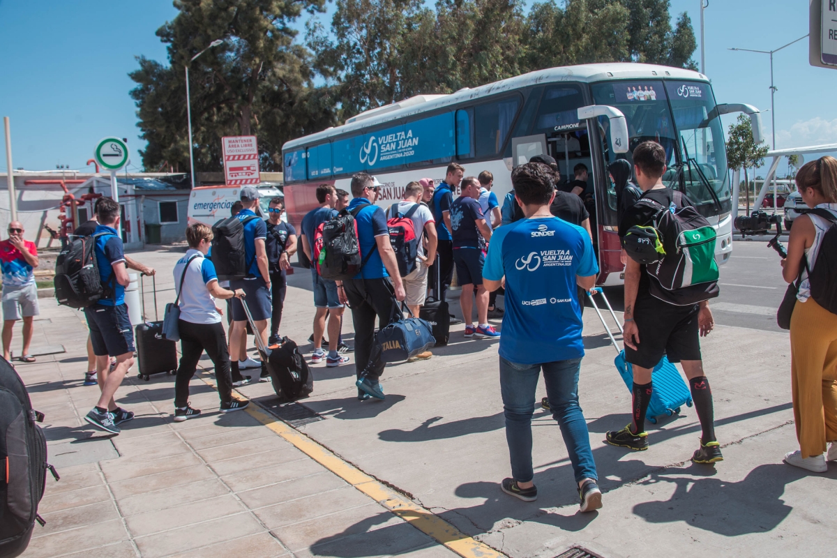El resto de los equipos llegaron a San Juan