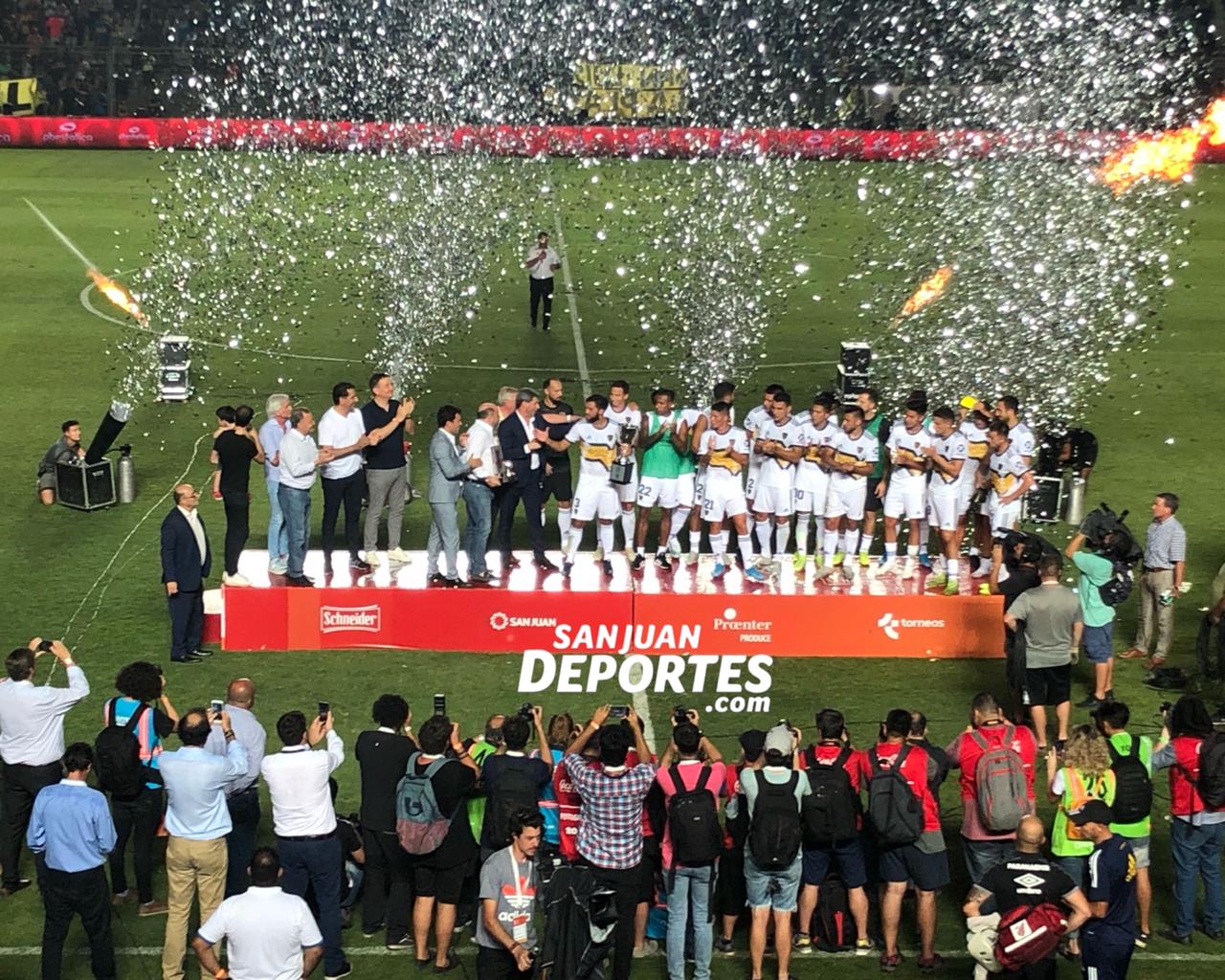 Boca se despidió con un triunfo de San Juan