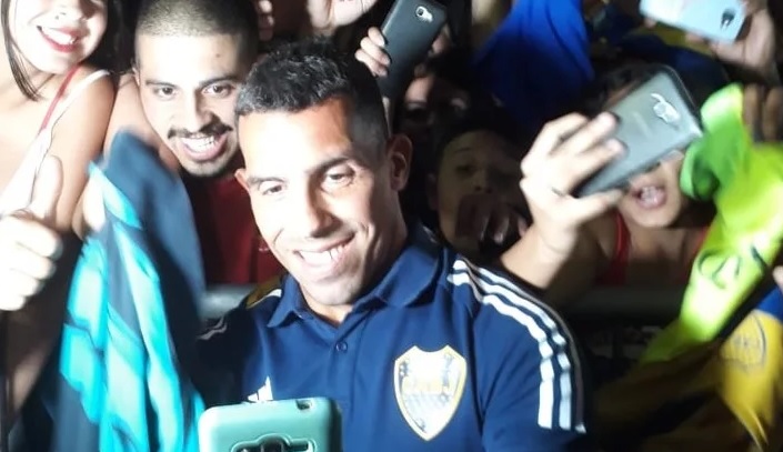 Los jugadores de Boca saludaron a los hinchas sanjuaninos