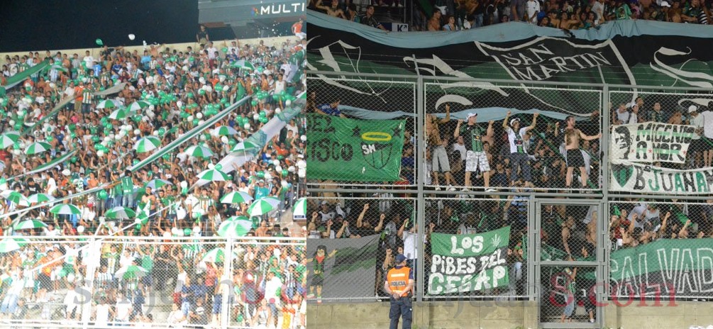Clásico sanjuanino a puro trapo: dejarán ingresar banderas y bombos