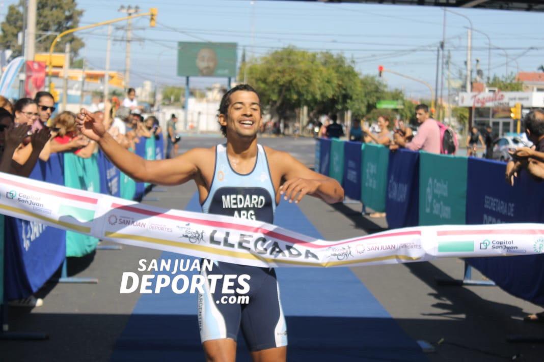 El sanjuanino Facundo Medard se quedó con el Triatlón del Sol