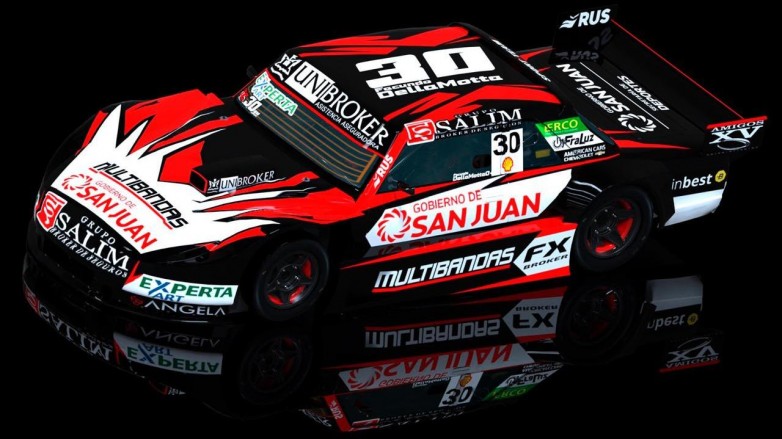 Así será el Torino que utilizará Della Motta en la temporada de TC
