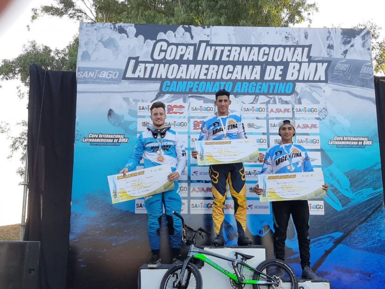 El «Chalo» Molina hizo podio en Santiago del Estero