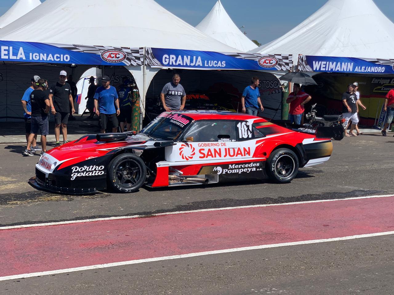 TC Pista Mouras: Tobías Martínez entrena en La Plata