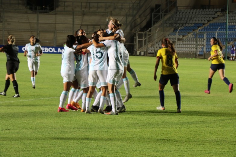 Sudamericano Sub 20: Argentina tuvo su debut triunfal en el Bicentenario