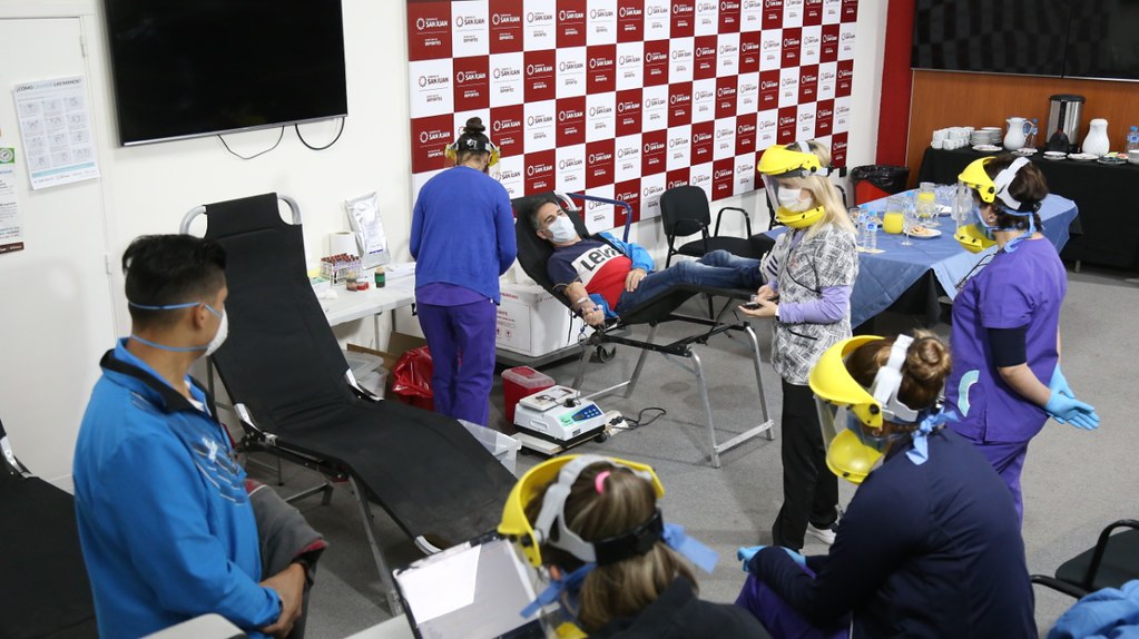 “El Deporte da Vida”, comenzó la segunda semana de donación de sangre